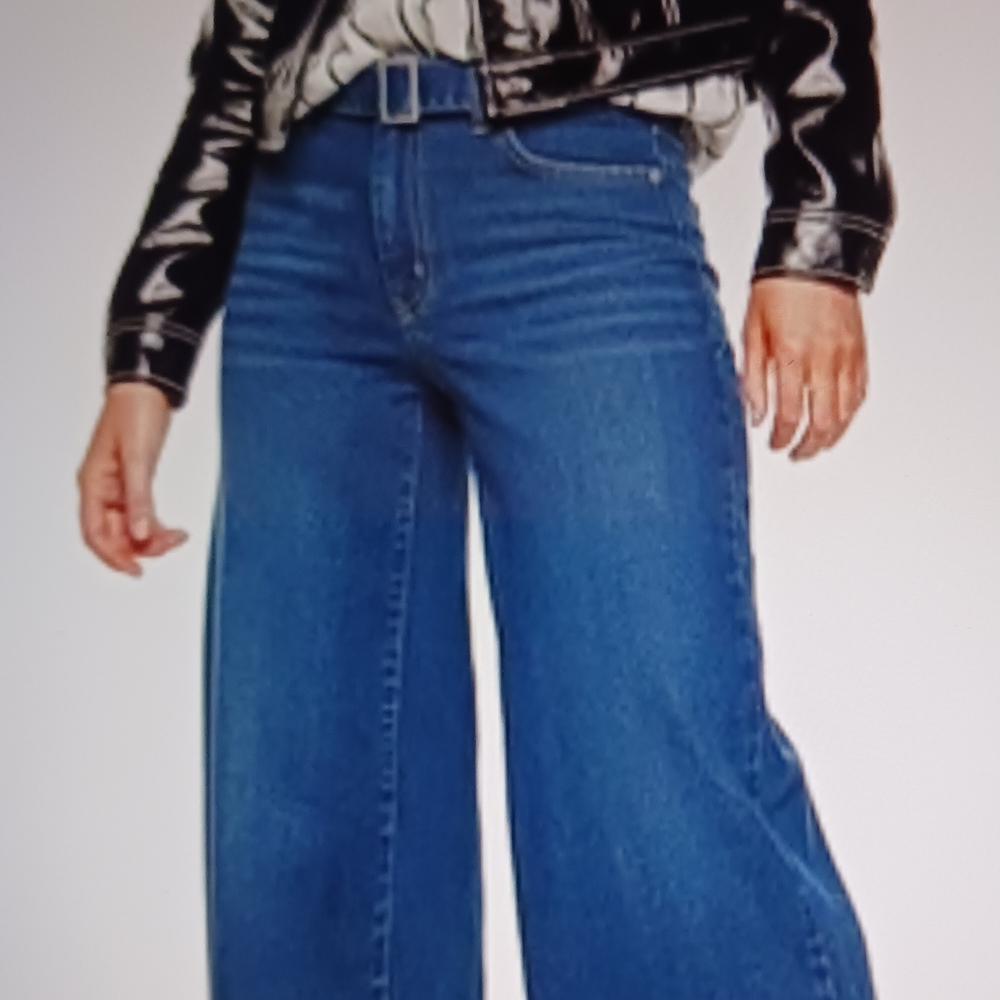 Nine West Deep Blue Flare Jeans